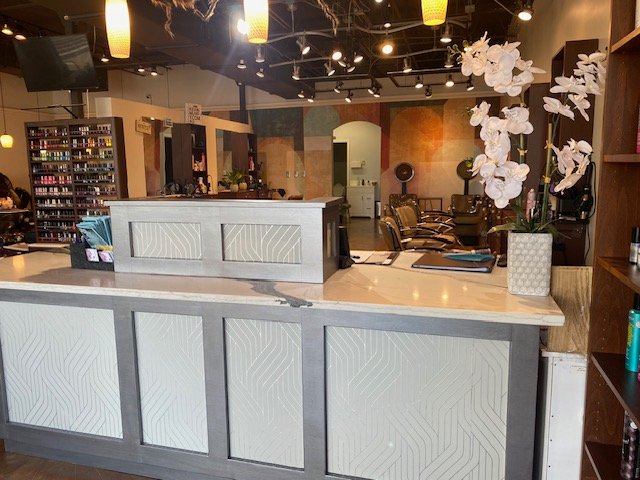 Star Salon Spa reception desk