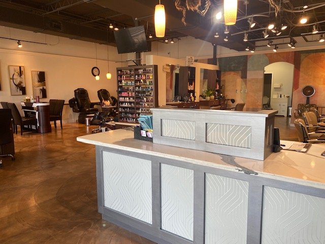 Star Salon Spa reception and salon interior
