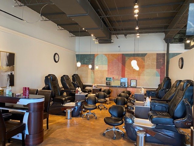Star Salon Spa pedicure area